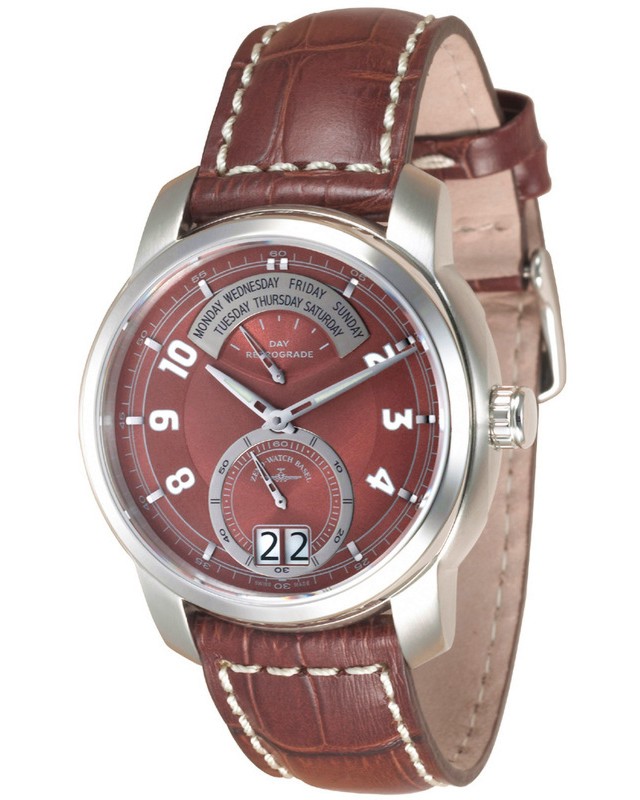 Часовник Zeno-Watch Basel - MT Retrograde Big Date 7004NQ-b6 - От серията "Retrograde" - 
