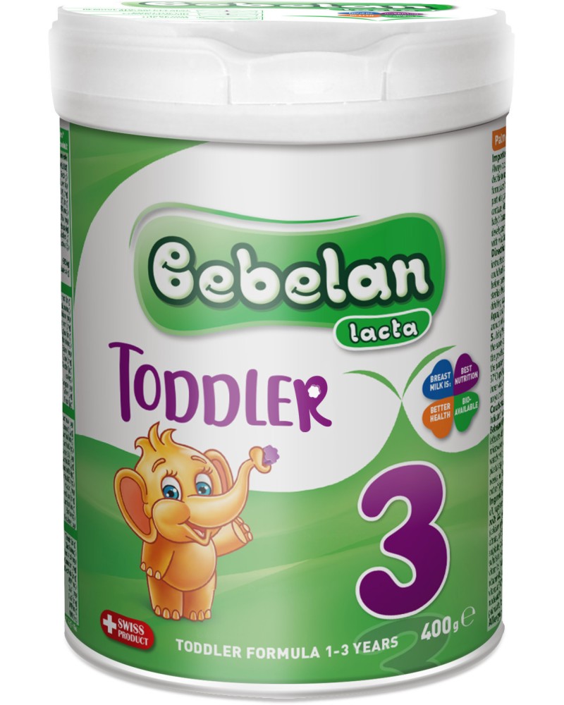      Bebelan Lacta Toddler 3 - 400 g,  1-3  - 