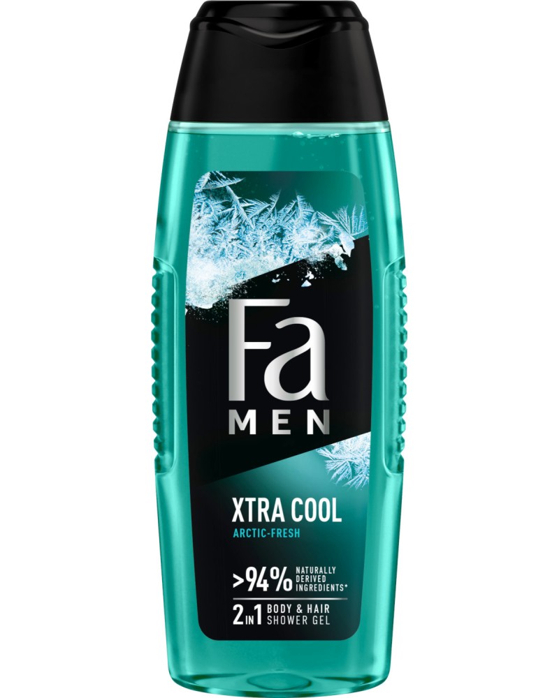 Fa Men Xtra Cool Body & Hair Shower Gel -        -  