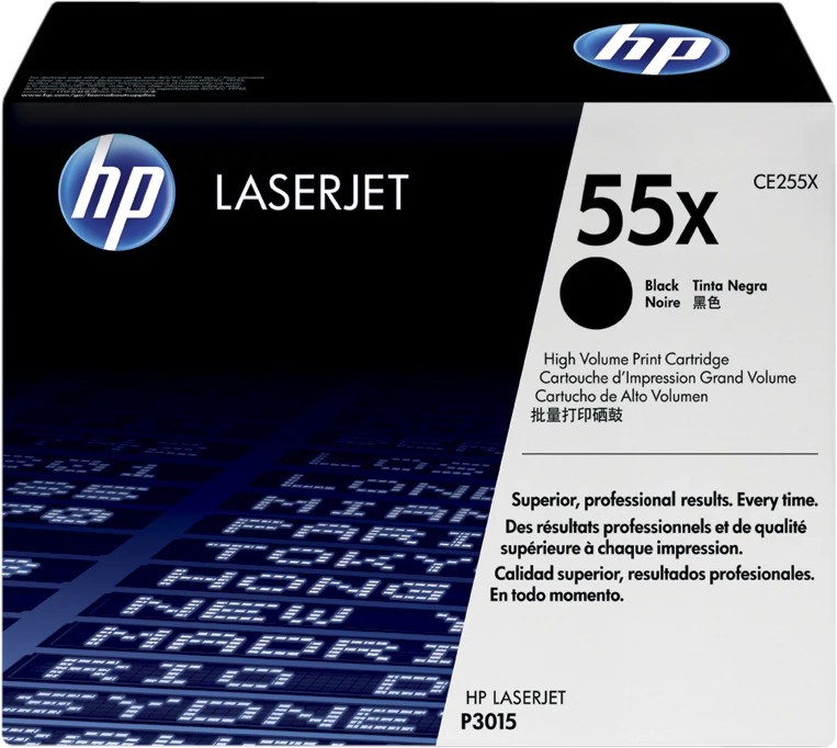 ����� ������ HP 55X Black - 12500 �������� - 