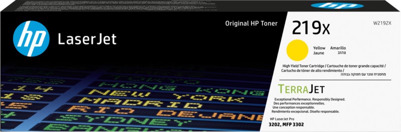 Тонер касета HP 219X Yellow Тонер касета HP 219X Yellow - 2500 страници -