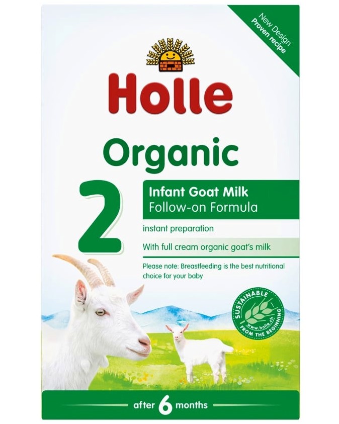     - Holle Organic Goat Milk Formula 2 -   400 g    6  - 