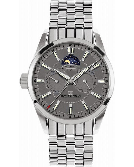  Jacques Lemans - Liverpool Moonphase 1-1596 F -   "Sport: Liverpool" - 