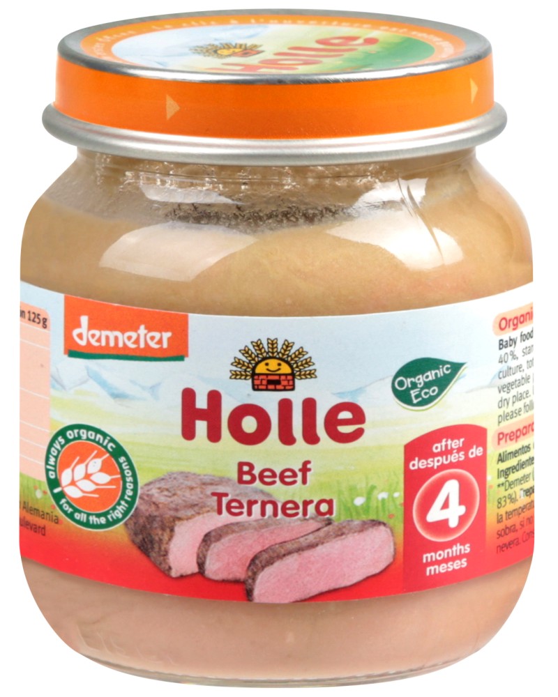      Holle - 125 g,  4+  - 