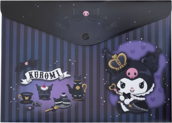 Папка с копче Cool Pack Kuromi Папка с копче Cool Pack Kuromi - За формат A4 на тема Hello Kitty -