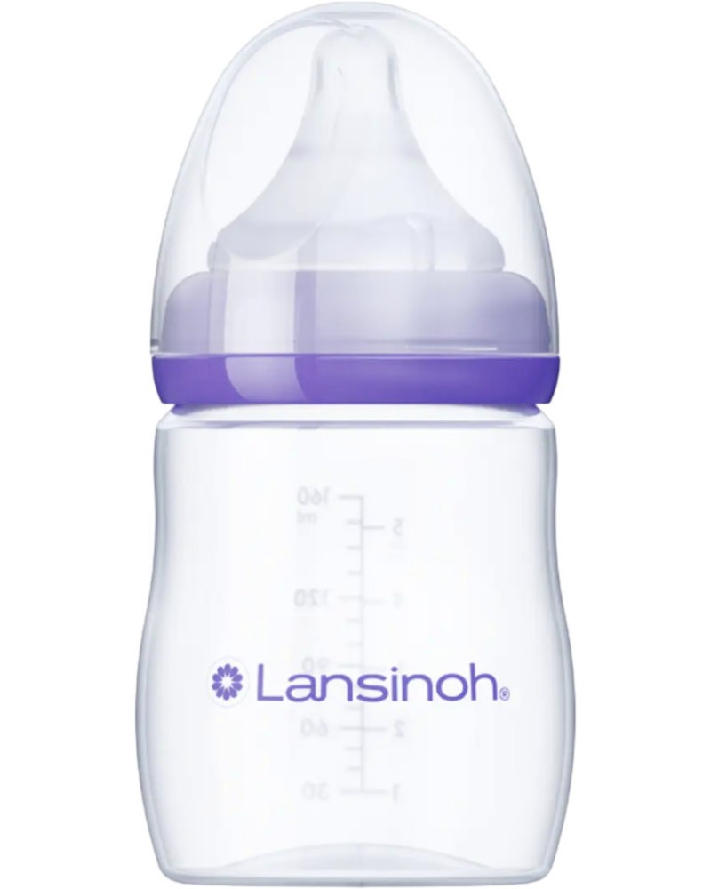   Lansinoh Natural Wave - 160 ml,  0+  - 