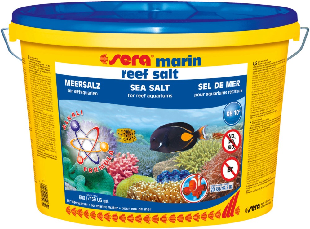 ������ ��� �� ������ ��������� sera Marin Reef Salt - 20 kg - �������