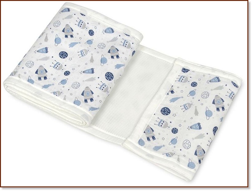 Обиколник за бебешко легло BabyMatex Bump Air Design Обиколник за бебешко легло BabyMatex Bump Air Design - За легла 60 x 120 и 70 x 140 cm - продукт