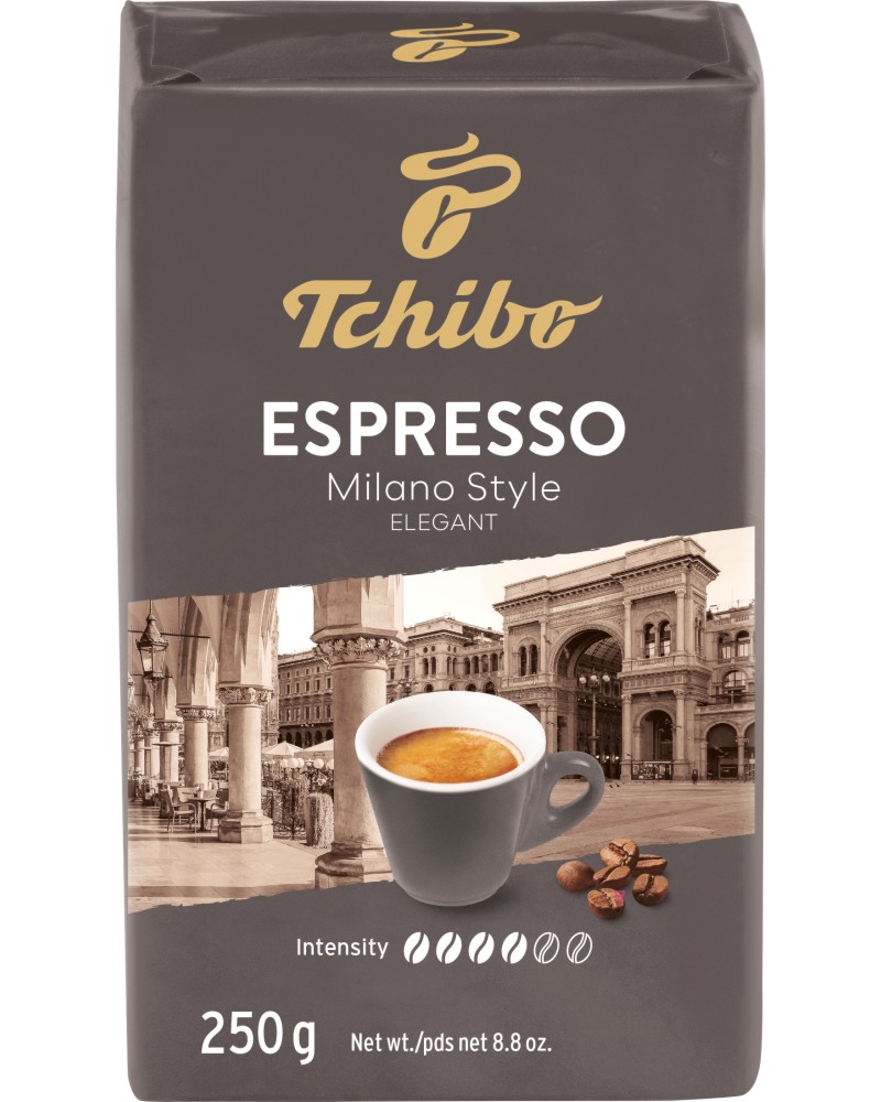 Мляно кафе Tchibo Espresso Milano Style Мляно кафе Tchibo Espresso Milano Style - 250 g - напитка