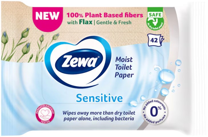 ������ �������� ������ Zewa Sensitive - 42 � 80 ����, �� ������������ ���� - ����� ��������