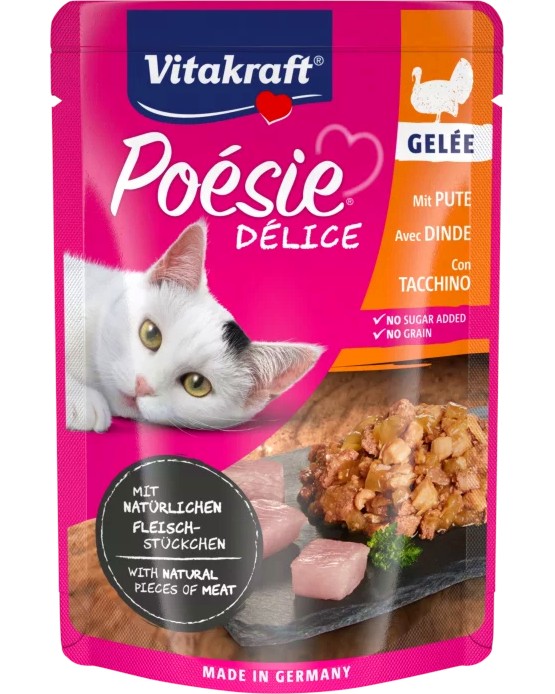 ���� �� ����� Vitakraft Delice - 85 g, � ������ � ����, �� ������� Poesie - �����