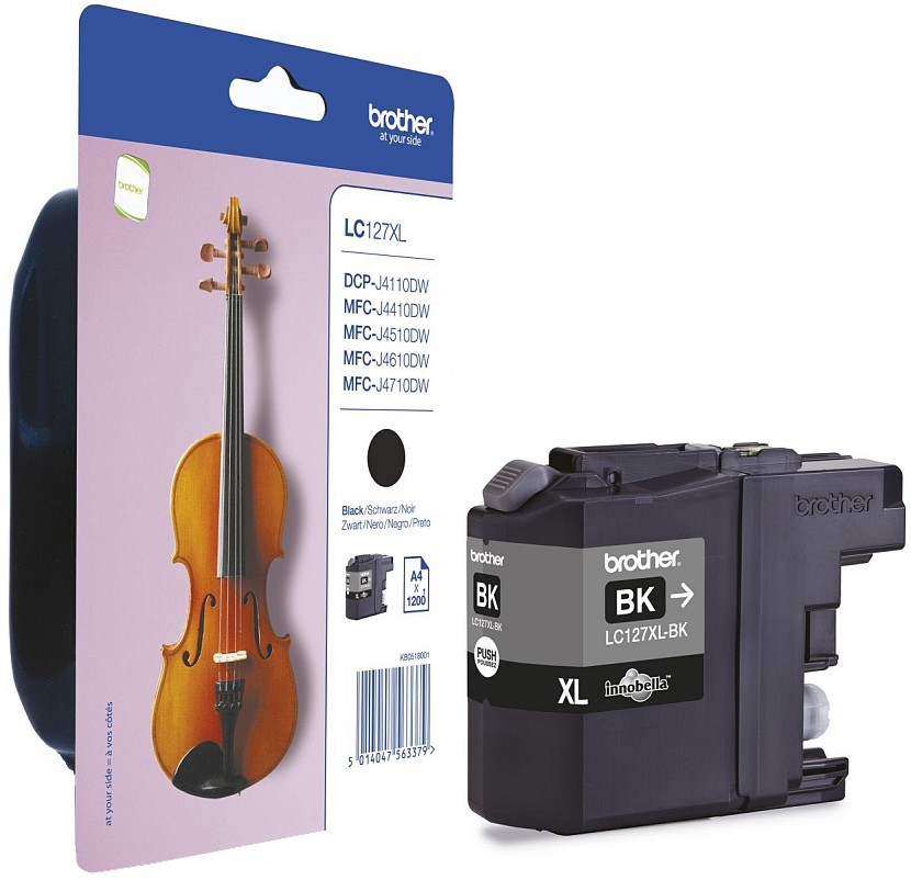      Brother LC-127 XL Black - 1200  - 
