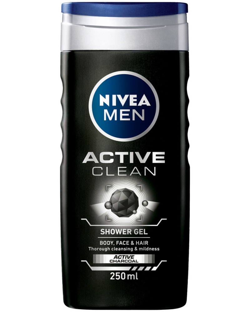 Nivea Men Active Clean Shower Gel -          Nivea Men -  