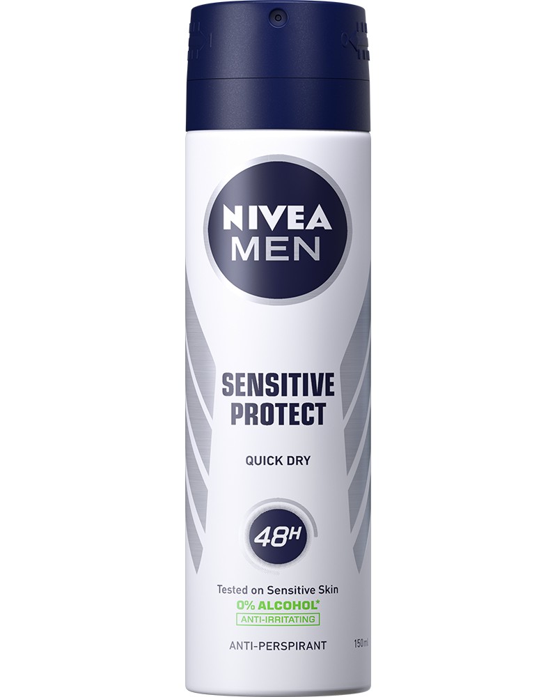 Nivea Men Sensitive Protect Anti-Perspirant -        "Sensitive" - 