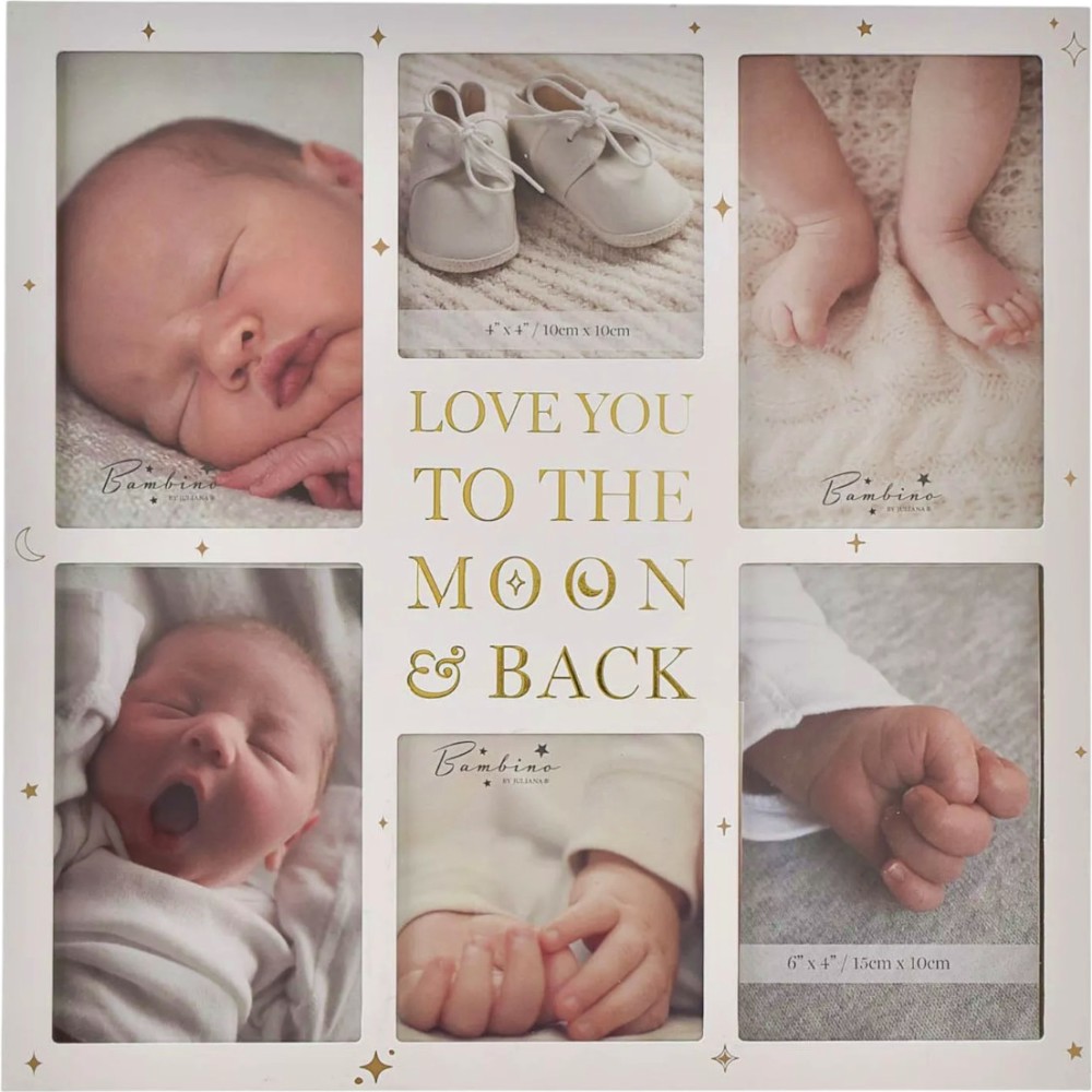 Рамка за снимки Widdop Bingham Love You to the Moon and Back Рамка за снимки Widdop Bingham Love You to the Moon and Back - От колекцията Bambino - продукт