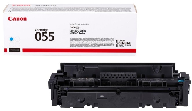 ����� ������ Canon CRG-055 Cyan - 2100 �������� - 