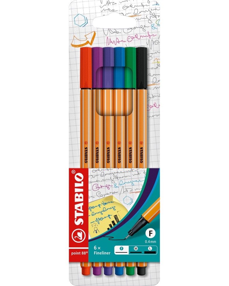  Stabilo Point 88 - 6  15  - 
