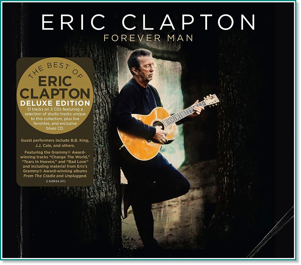 Eric Clapton - Forever Man - 3 CD - компилация