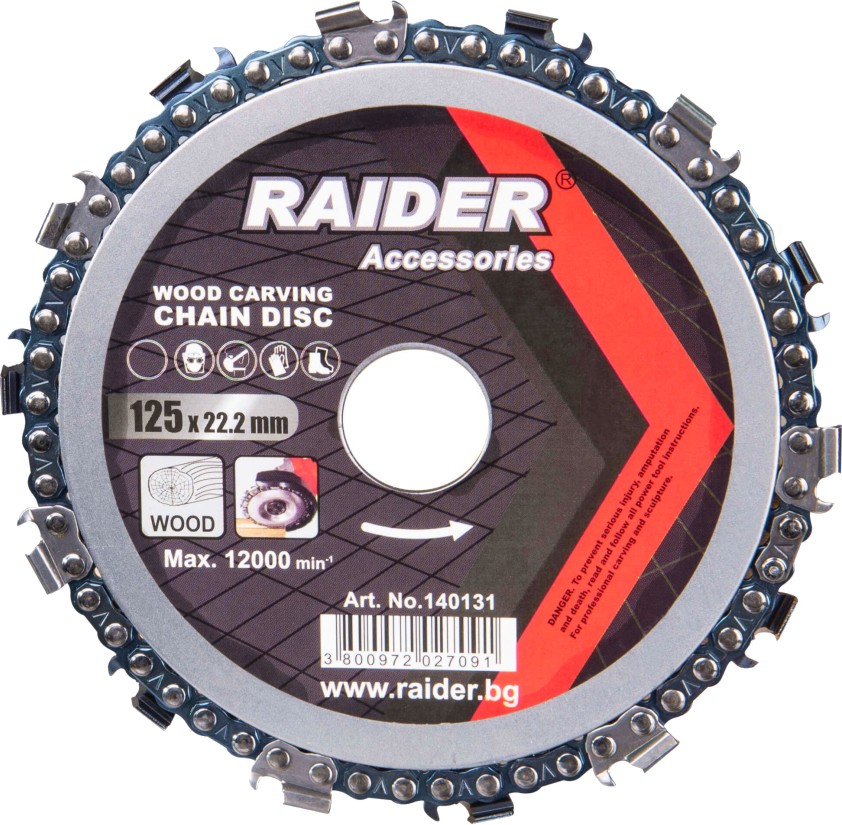       Raider - ∅ 125 x 22.2 mm - 