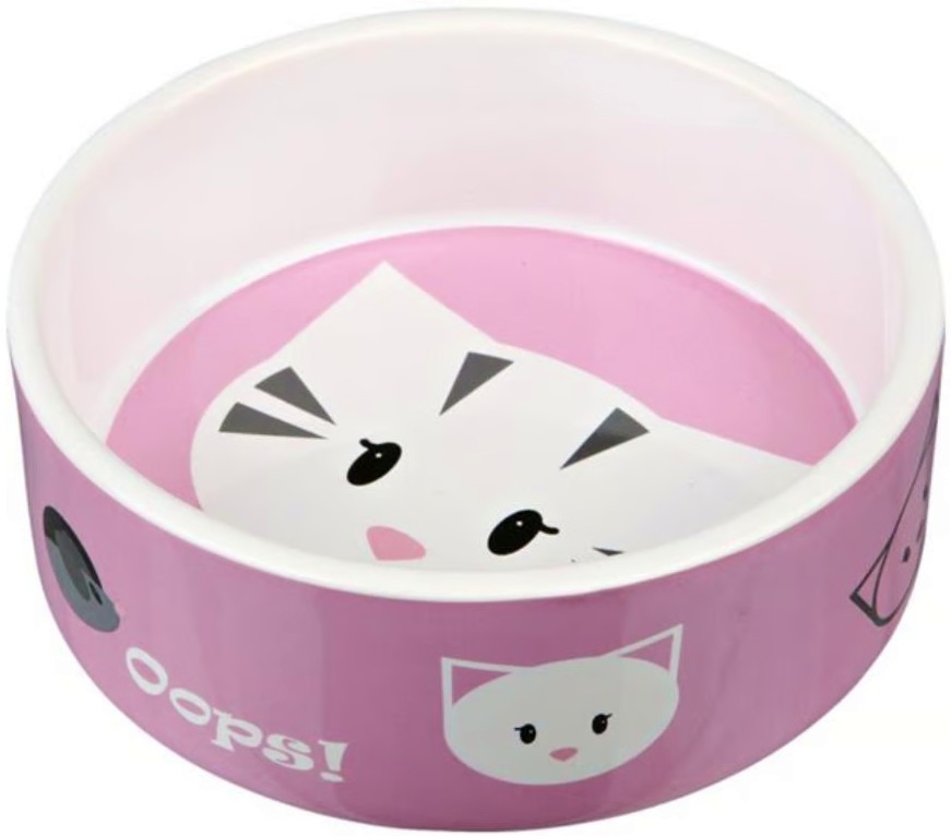 Керамична купа за котки Trixie Mimi Керамична купа за котки Trixie Mimi - 300 ml - купичка
