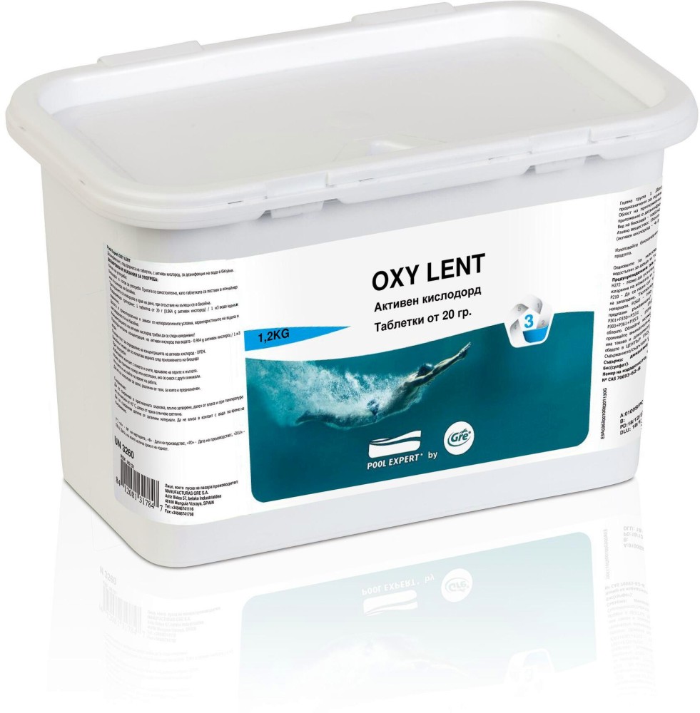     Gre Oxy lent - 60  x 20 g - 