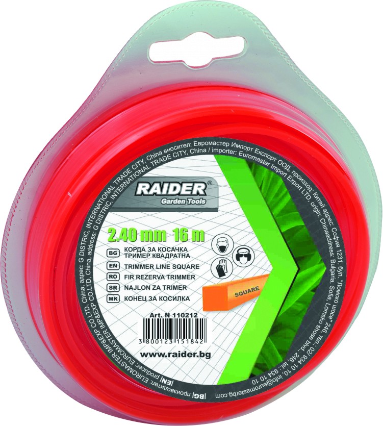    ∅ 2.4 mm x 15 m Raider -    - 