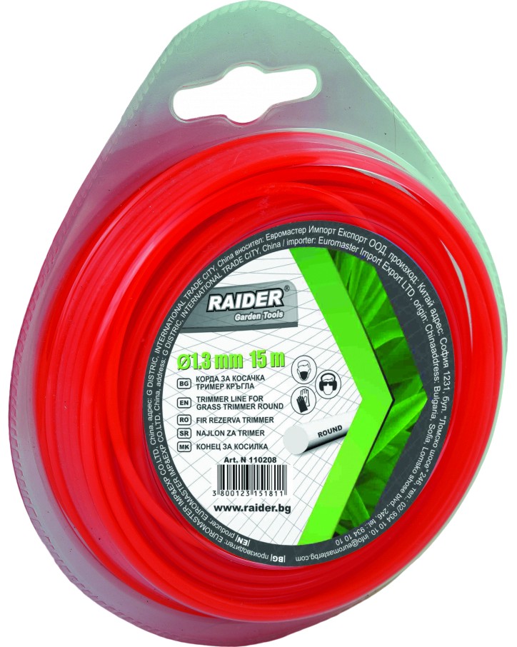    ∅ 1.3 mm x 15 m Raider -    - 