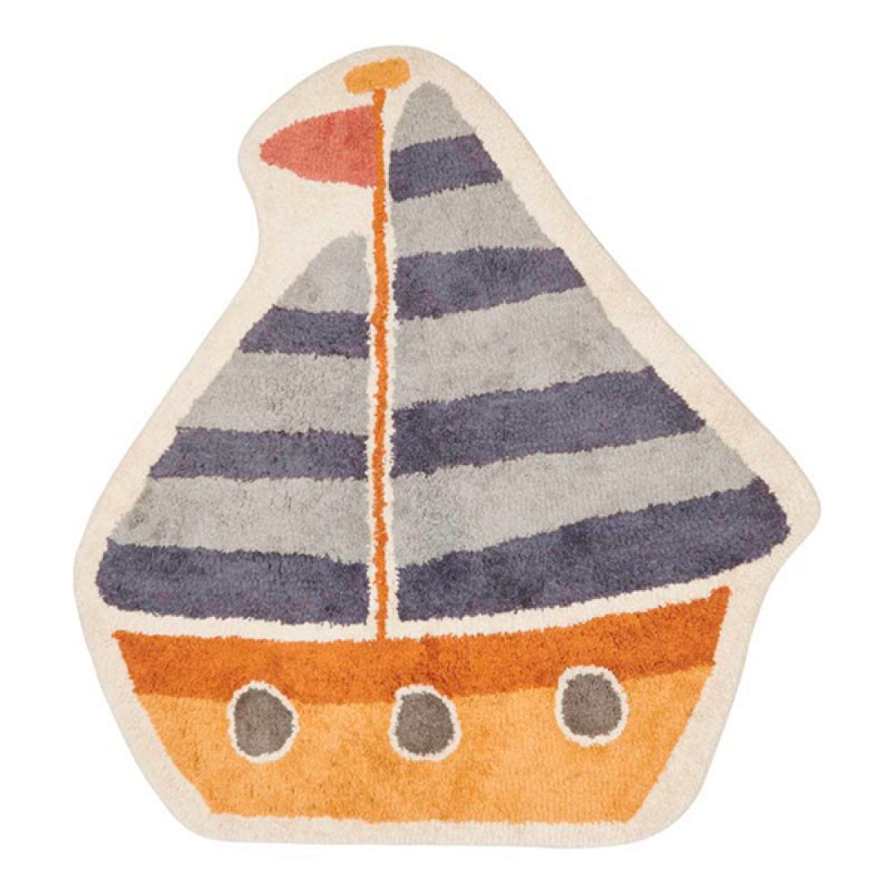   Little Dutch Boat - 100%  , 105 x 120 cm,   Sailors Bay - 