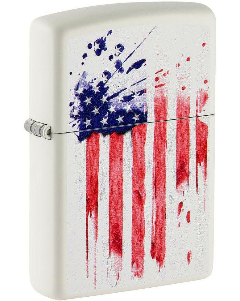 Ветроустойчива запалка Zippo US Flag Design Ветроустойчива запалка Zippo US Flag Design -