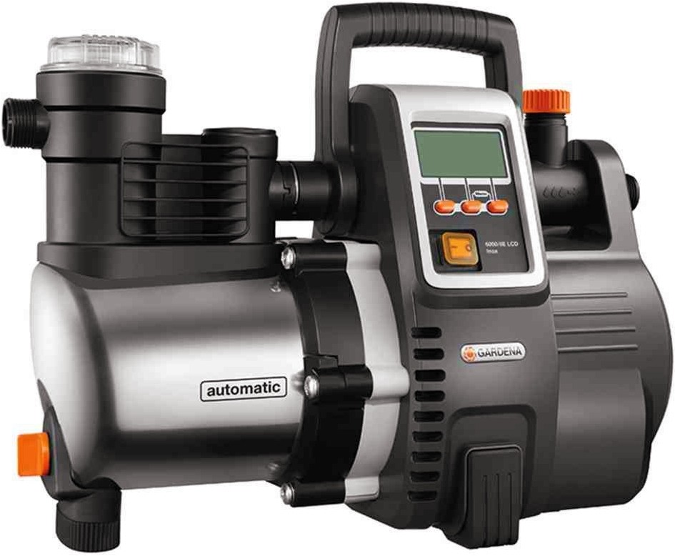 Градинска водна помпа Gardena 6000/6 E - С електронен пресостат от серия Premium - 
