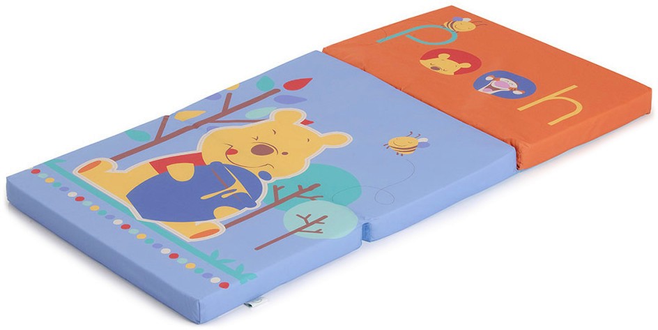 Сгъваем матрак за бебешко легло Hauck - 60 / 120 / 6 cm, на тема Мечо Пух - продукт