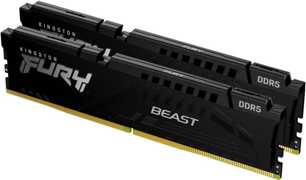 RAM ����� Kingston FURY Beast KF560C30BBEK2-16 - 16 GB (2 x 8 GB), DDR5, 6000 MHz, CL30, Dual Channel - 