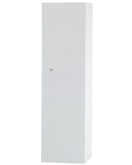 Детски еднокрилен гардероб Arbor Валери - 50 / 185 / 50 cm, цвят бял - продукт
