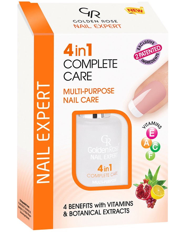 Golden Rose Nail Expert 4 in 1 Complete Care -       Nail Expert - 
