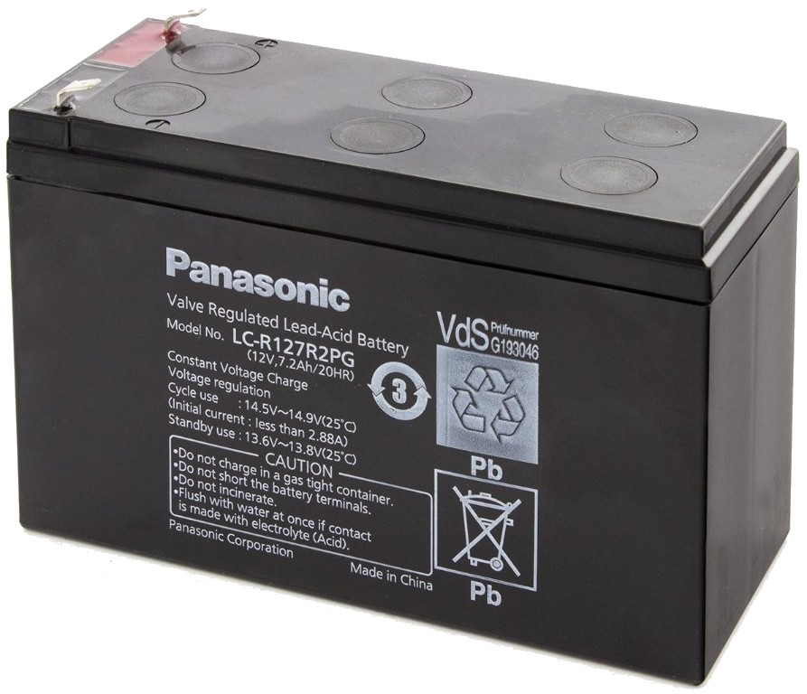 LC-R127R2PG 12V / 7.2 Ah - ������-��������� ������� �� UPS ���������� � ������� 151 / 65 / 94 mm - �������