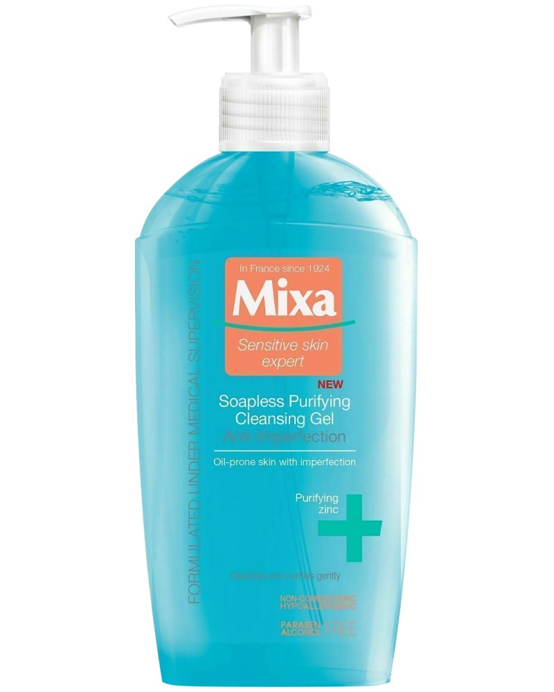 Mixa Anti-Imperfections Soapless Cleansing Gel -       Anti-Imperfections - 