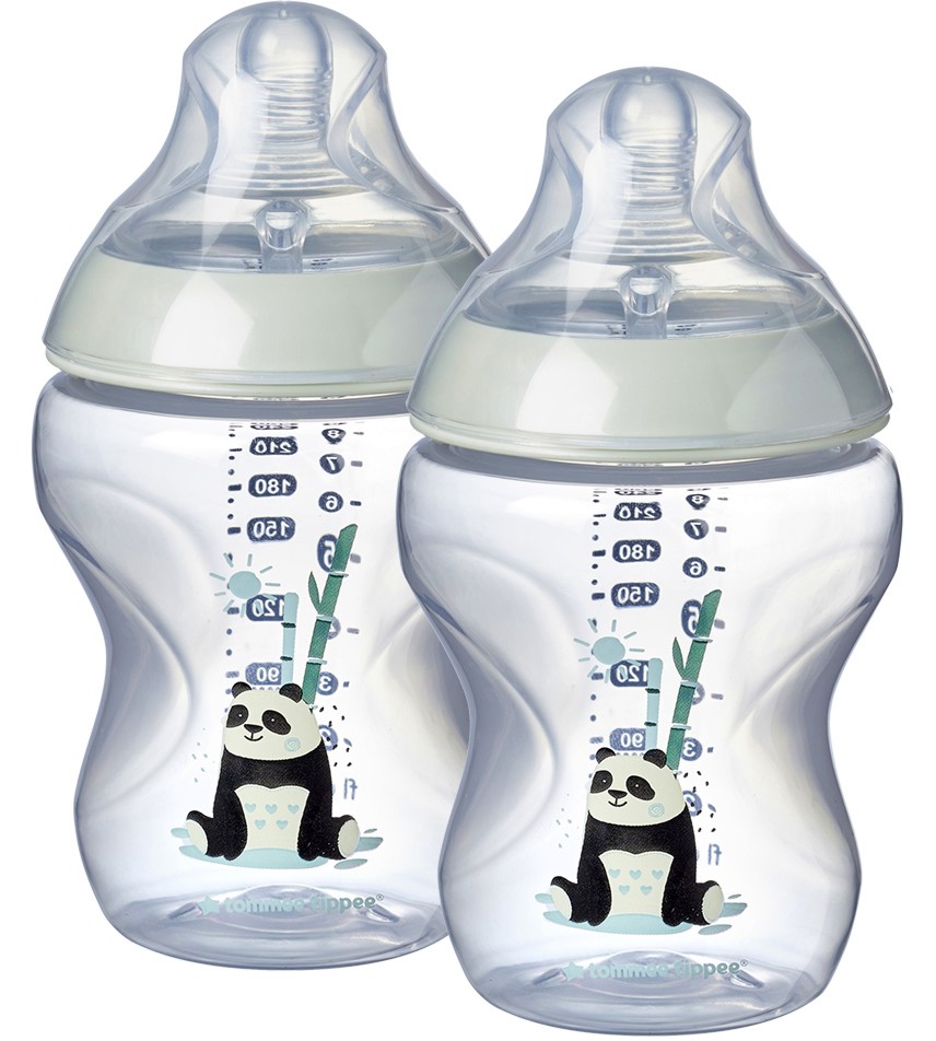   Tommee Tippee - 2  x 260 ml,   Closer to Nature, 0+  - 