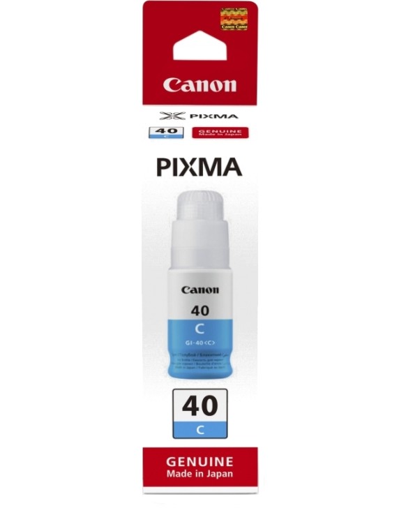 ������� �� ������� Canon GI-40 Cyan - 7700 �������� - 