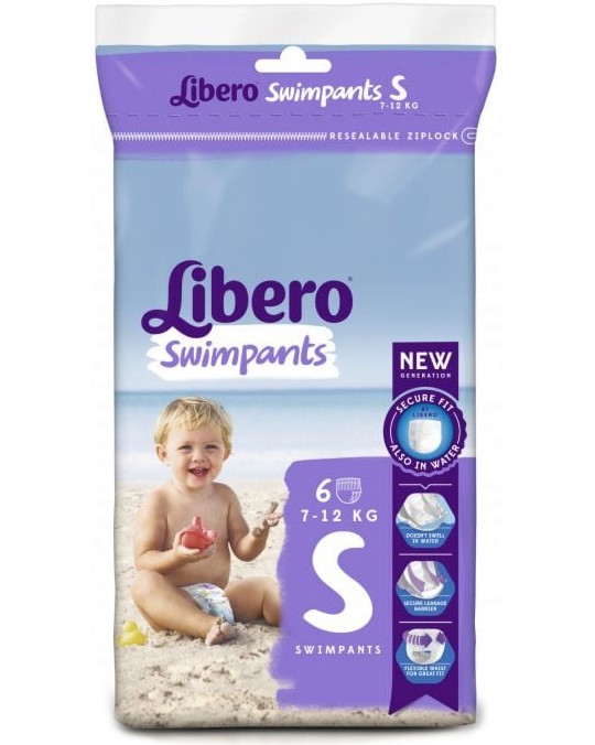     Libero Swimpants S - 6 ,   7-12 kg - 