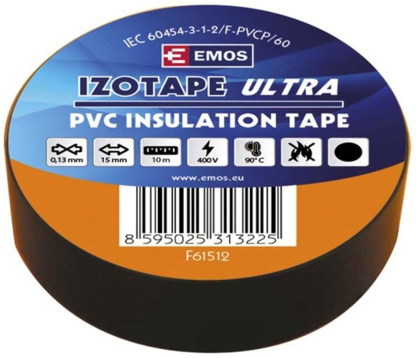 PVC изолирбанд Emos Izotape ultra - 10 броя x 10 m - 