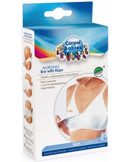 Сутиен за кърмене Canpol babies Сутиен за кърмене Canpol babies - 100% памук - продукт