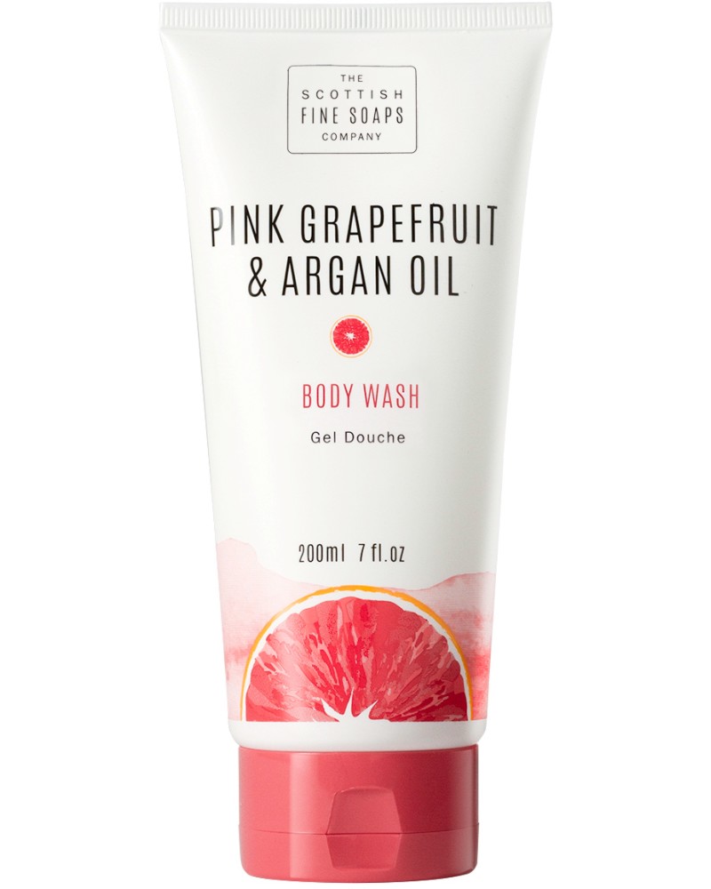 Scottish Fine Soaps Pink Grapefruit & Argan Oil Body Wash -           -  