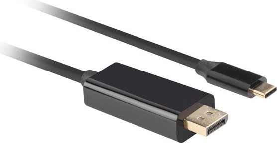 Кабел USB-C male към DisplayPort male Lanberg Кабел USB-C male към DisplayPort male Lanberg - 1.8 m -
