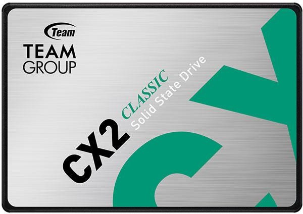 SSD памет Team Group CX2 2.5" SATA III SSD памет Team Group CX2 2.5" SATA III - 512 GB, четене 520 MB/s, запис 470 MB/s -