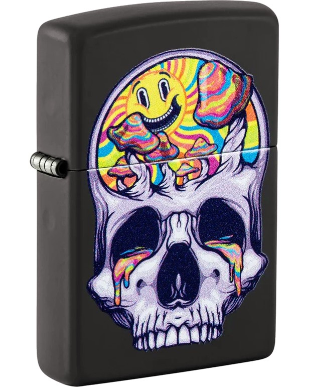 Ветроустойчива запалка Zippo Skull Moon Design Ветроустойчива запалка Zippo Skull Moon Design -
