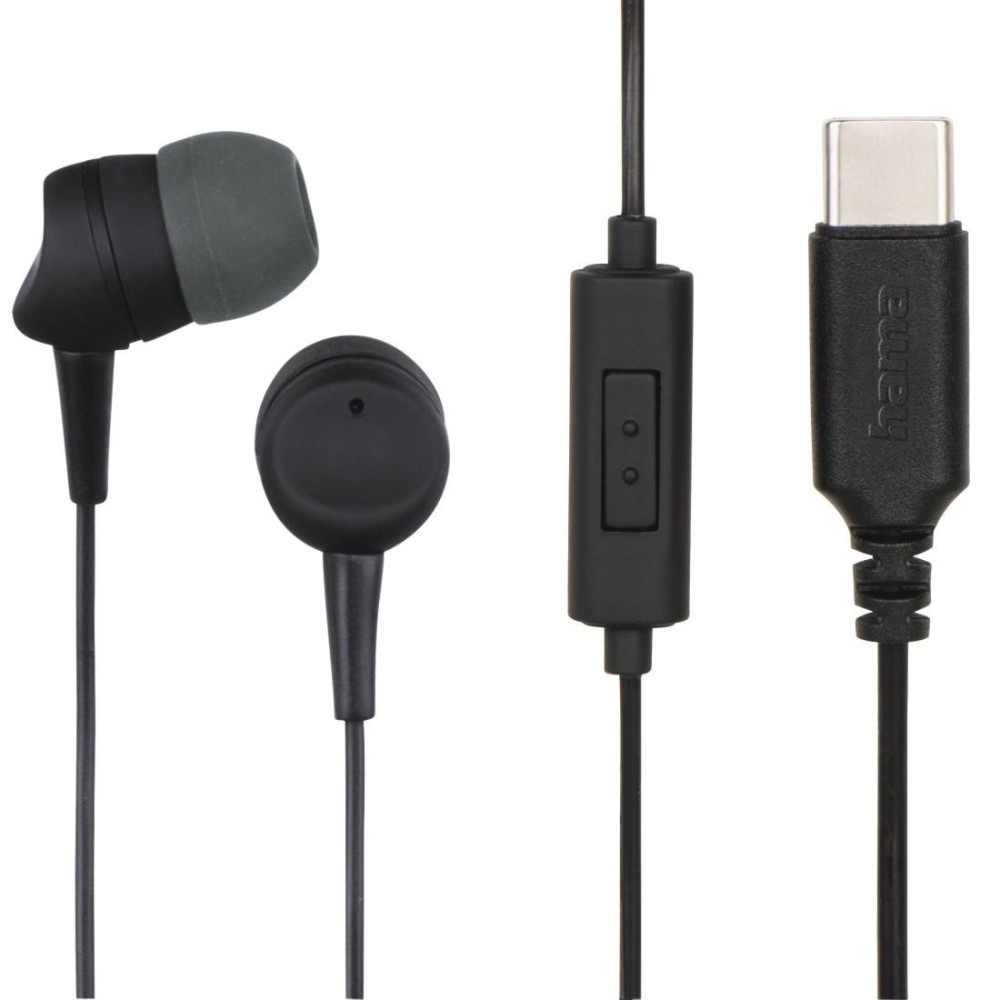 Слушалки Hama Sea II Слушалки Hama Sea II - С USB-C кабел 1.2 m -