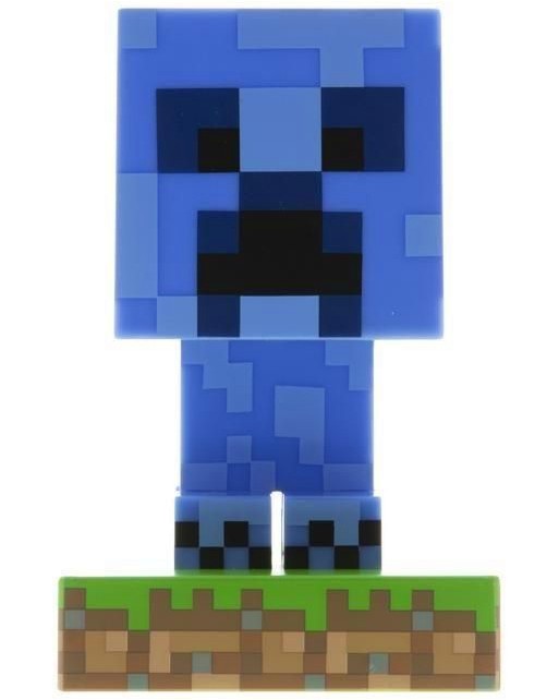 Детска лампа на Зареден Крийпър Детска лампа на Зареден Крийпър - На тема Minecraft -