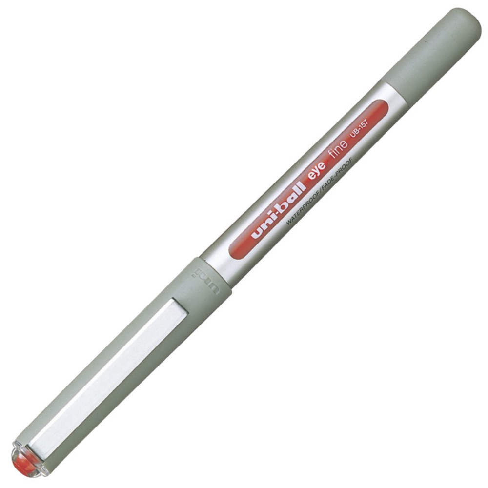 Червен ролер Uni-Ball Eye Fine 0.7 mm Червен ролер Uni-Ball Eye Fine 0.7 mm -