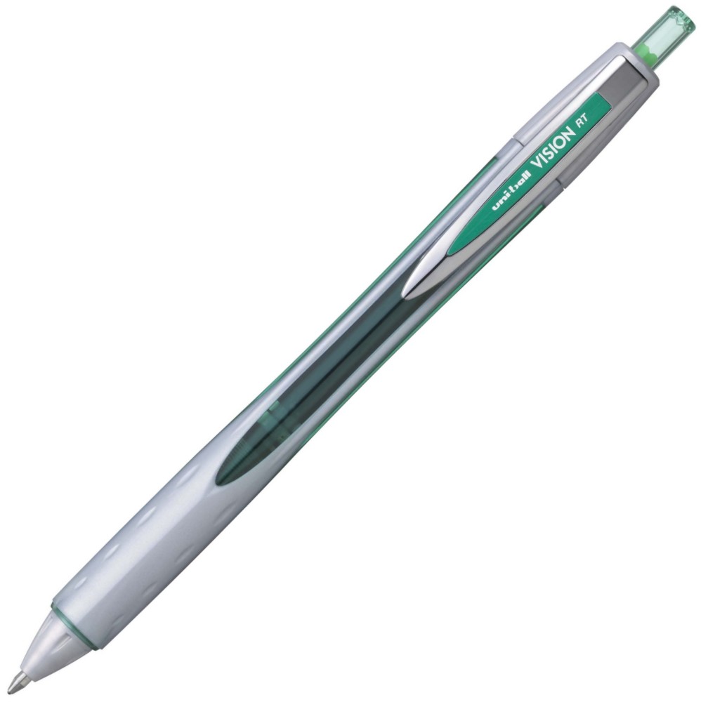 Зелен ролер Uni-Ball Vision RT 0.8 mm Зелен ролер Uni-Ball Vision RT 0.8 mm -