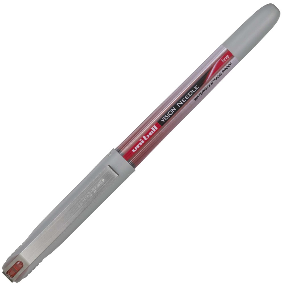 Червен ролер Uni-Ball Vision Needle Fine 0.7 mm Червен ролер Uni-Ball Vision Needle Fine 0.7 mm -